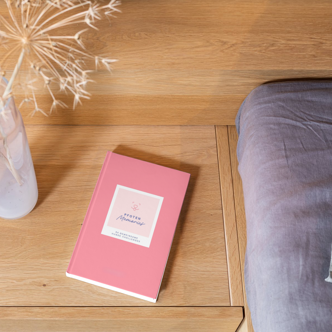 Challengebuch - Hunde Edition in Rosa