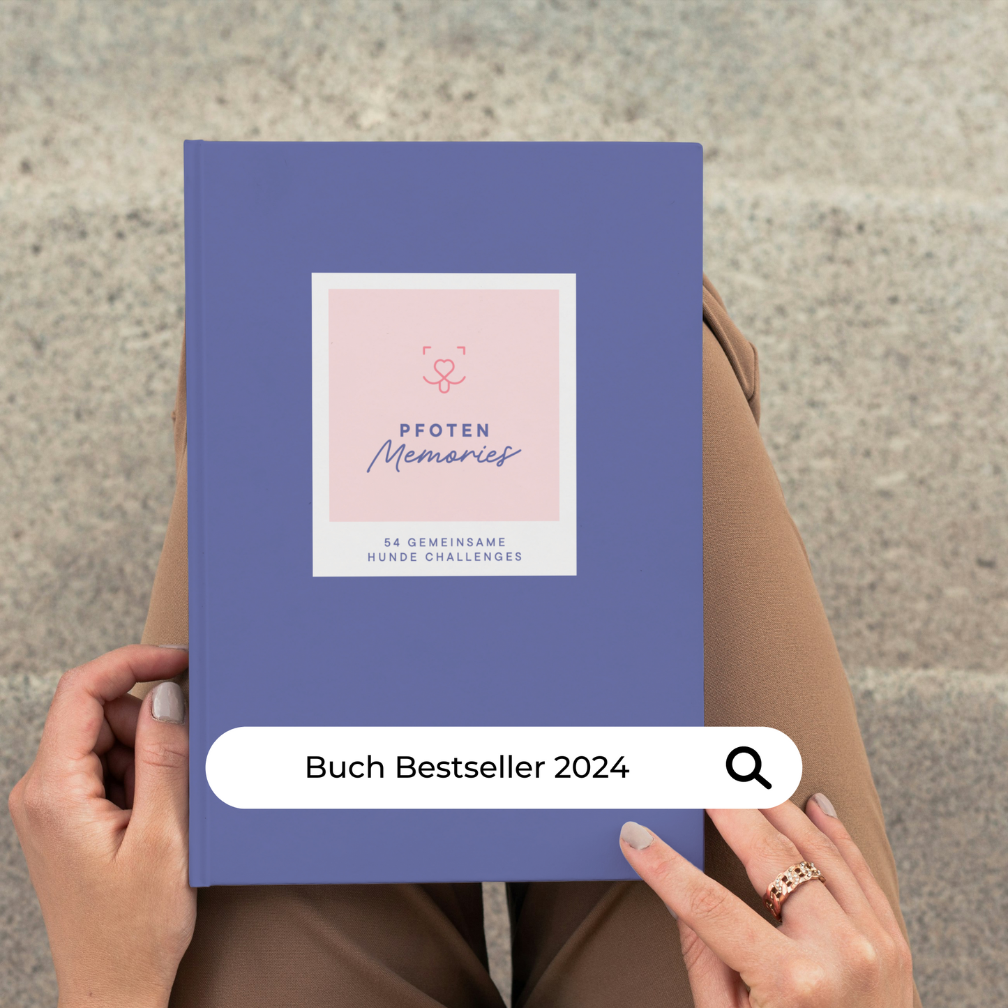 Challengebuch - Hunde Edition in Blau