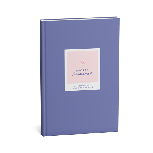 Challengebuch - Hunde Edition in Blau